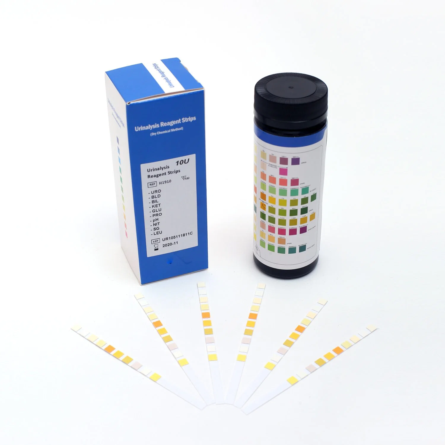 Rapid Response Urinalysis Reagent Test Strips