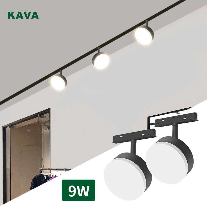 Zhongshan Kava Lighting Modern Black Aluminum 9W Osram Chip LED Ratation Spot Light