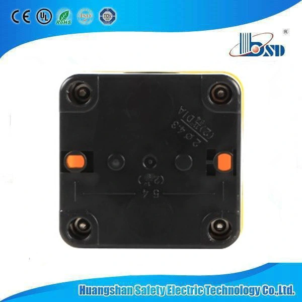 Red Mushroom Head Push Button Control Box