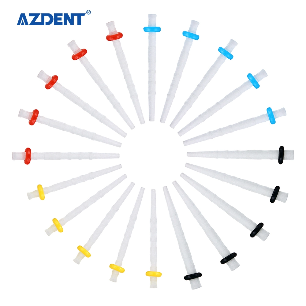 Azdent 1.2-1.8mm Dental Core Fiber Resin Post & 4PCS Dental Drills