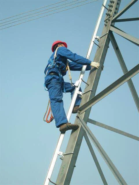 Sistema de prevención de caídas el equipo de seguridad de protección contra caídas de la correa del cinturón de seguridad para el Tower