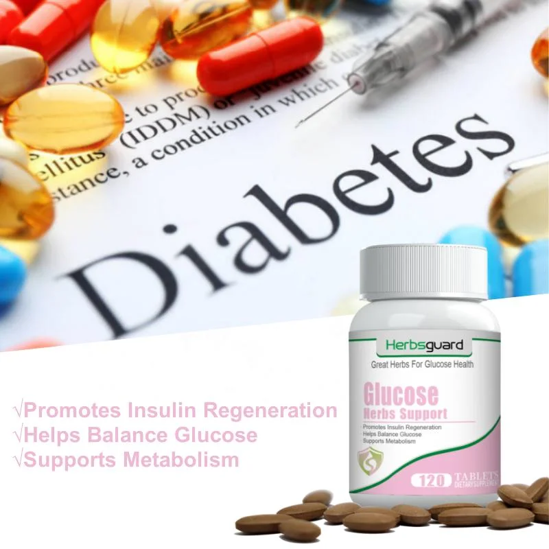 Natural Herbal Ingredients Daily Use Dietary Supplement Helps Stabilize Blood Sugar and Avoid Diabetes Complications