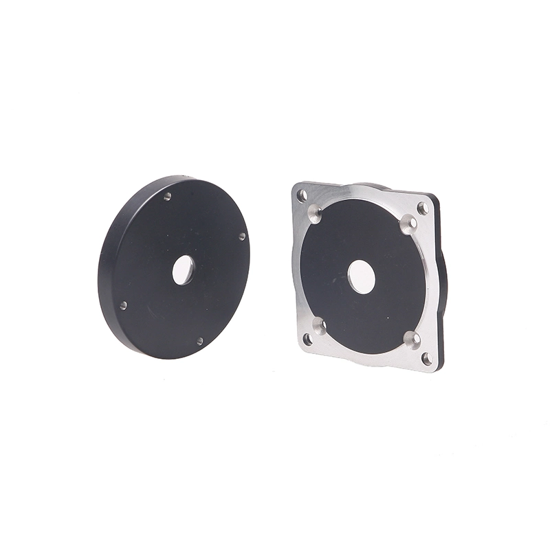 57 Series Aluminum Alloy DC Brushless Servo Motors End Covers Die Casting Processing Customization 57*57mm