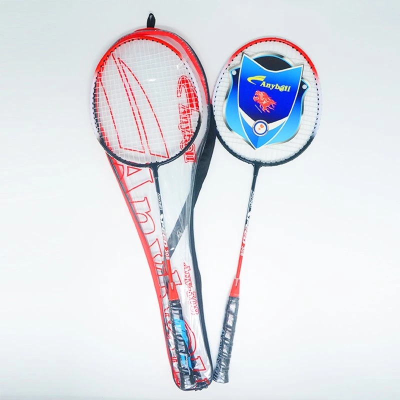 Anyball Factory Direct Sale Original Cheap Price Steel Badminton Racket for Beginner Training