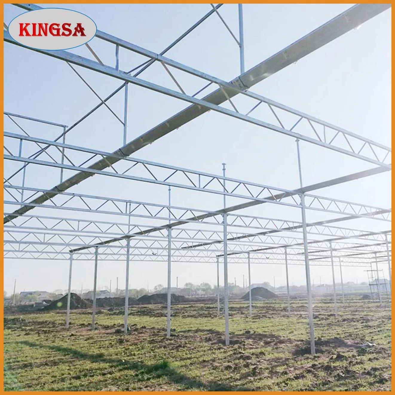 China Multi Span película Agrícola Hydroponics sistema de riego película plástica /Po Film Greenhouse para la venta