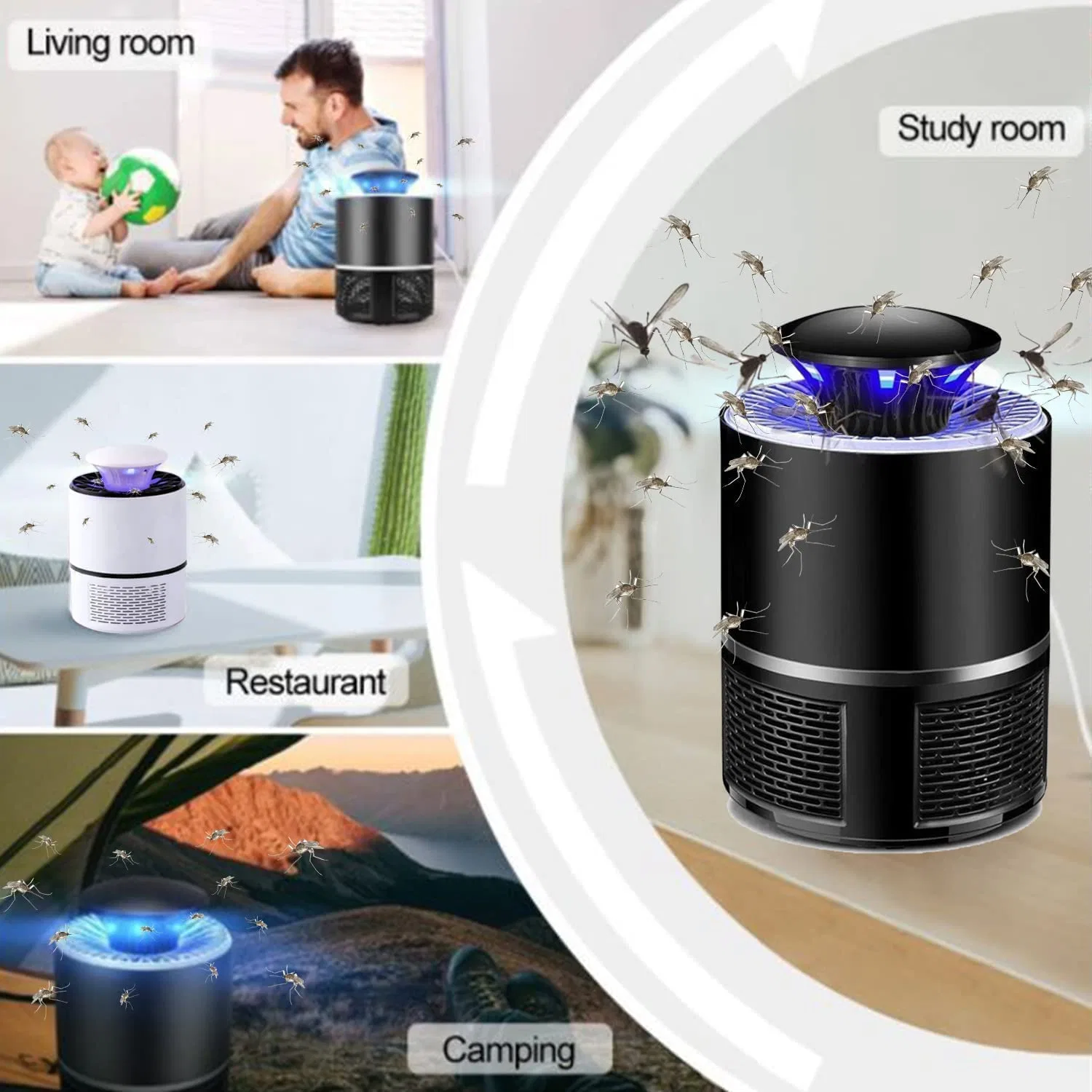 Wholesale/Supplier Hot Sale ODM 2023 Bug Insect Pest Fly Zappers Mosquito Killer