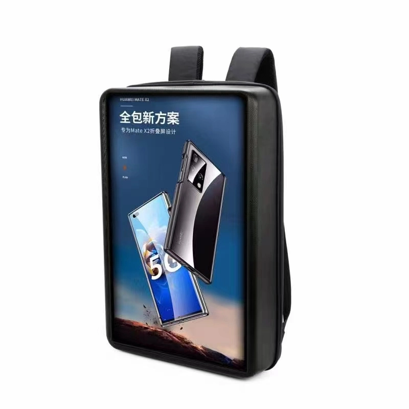 22inch Touchscreen LCD Rucksack Digital Signage Android Monitor mit Batterie