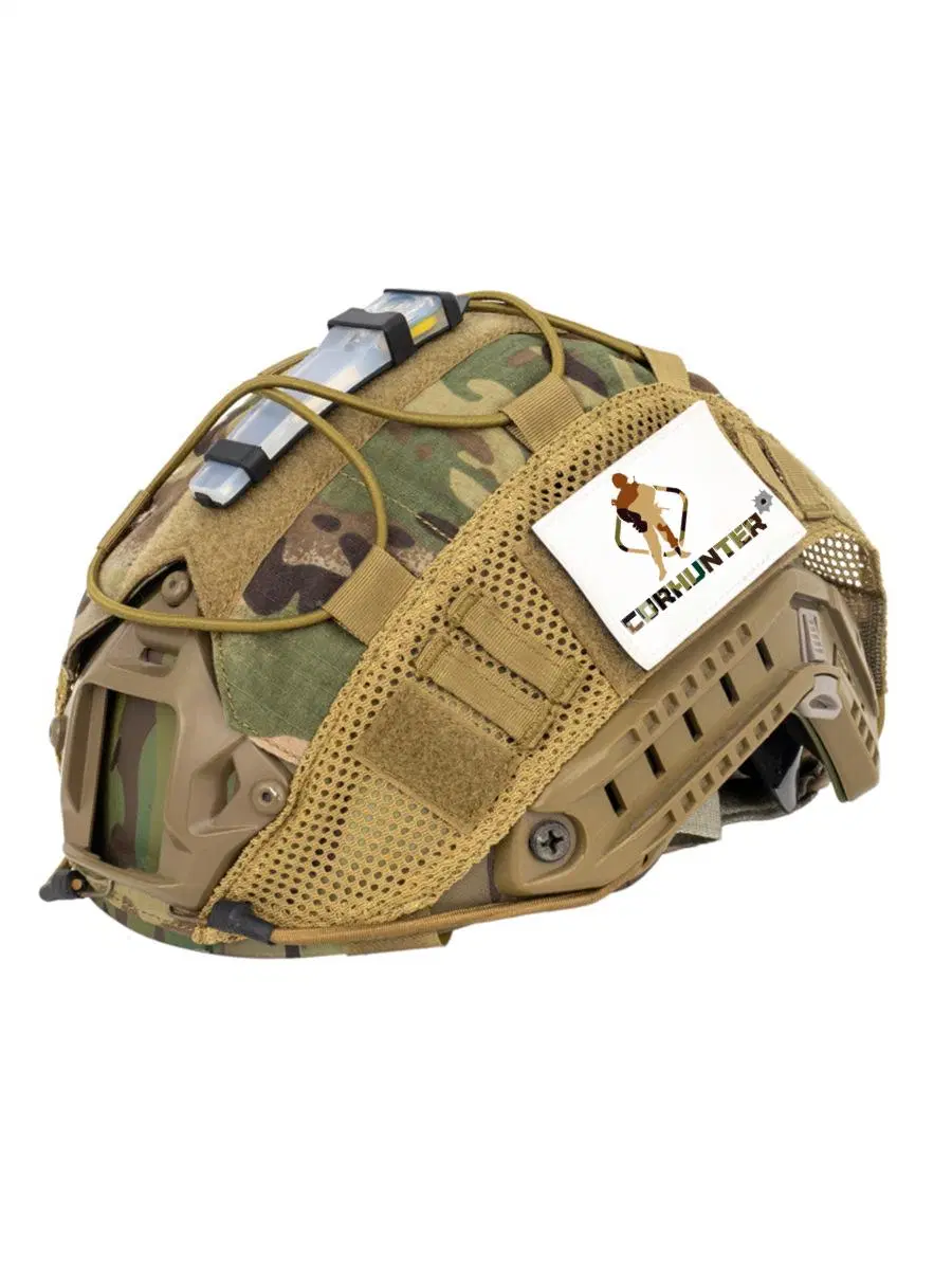 Herren Camouflage Nylon Outdoor Sport Militär Helm Accessoires Fast Helm Abdeckung