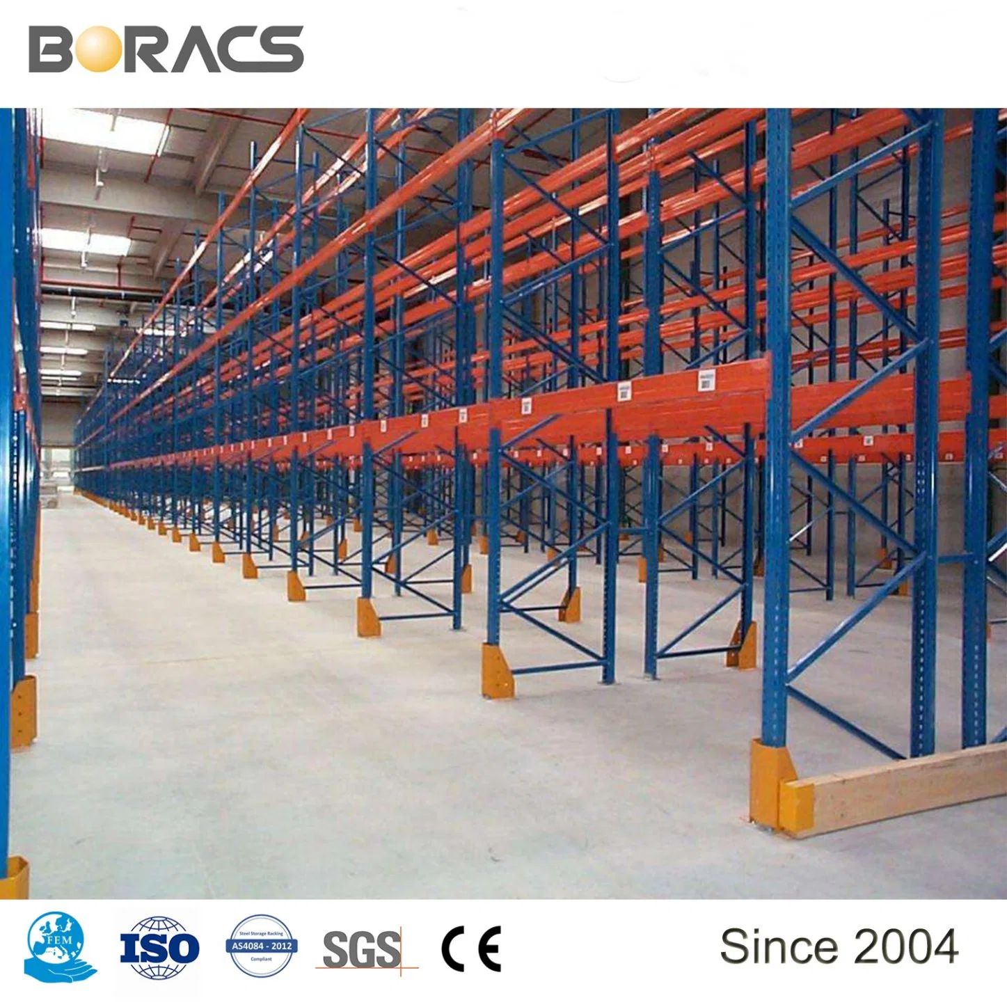 Customized Steel Heavy Duty Industrial Pallet Warehouse Racking for Goods Storage