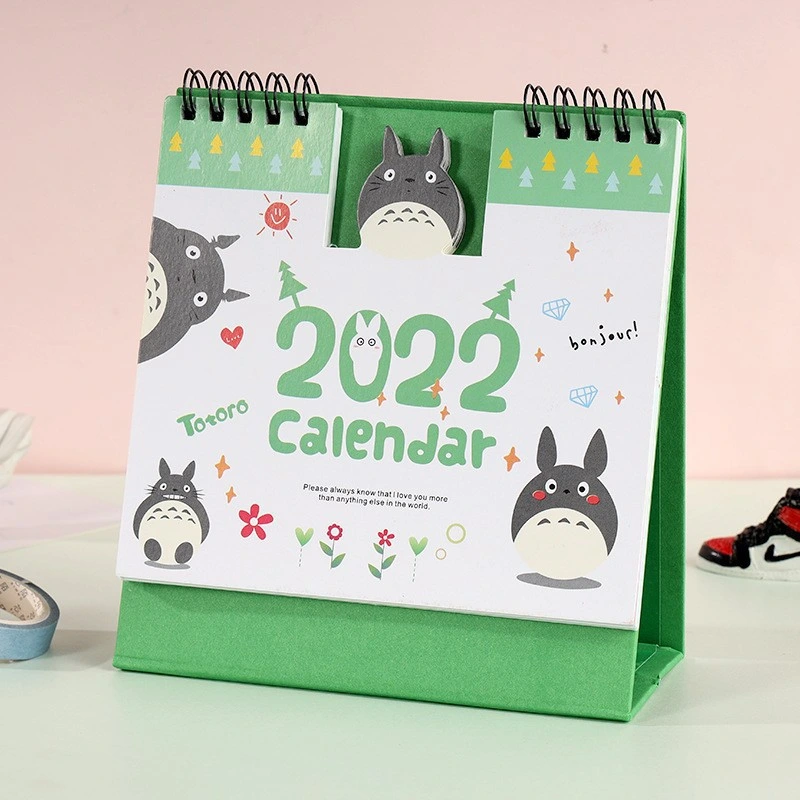 Factory Spot Wholesale/Supplier Calendar 2022 Cute Cartoon Shape Desktop Creative Calendar Calendar