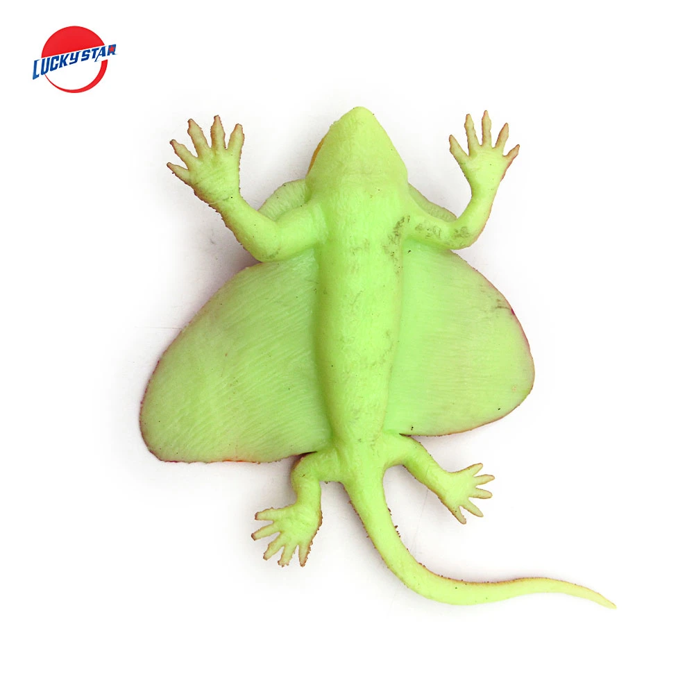 New TPR Medical Grade Material Soft Anmial Simulation Lizard Crocodile Tadpole Sandfish Animal Toy for Child