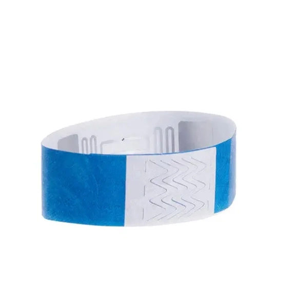 Identification Medical Soft PVC Vinyl Snap RFID Wristband ID Band Baby Identification Hospital NFC Bracelet