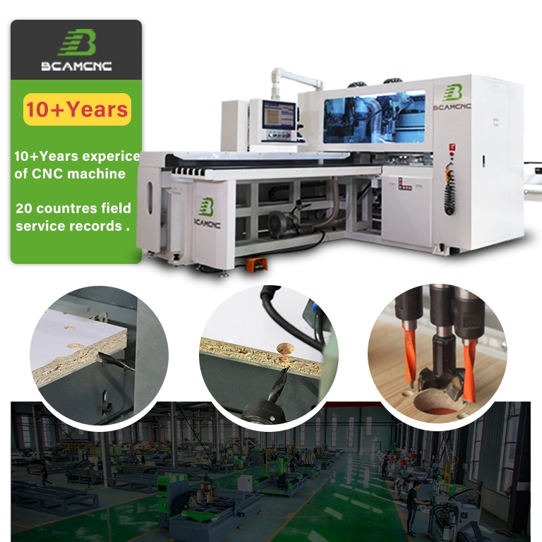 CNC Wood Fully Automatic 6 Six Sides Drilling CNC Boring Machine for Woodworking MDF PVC