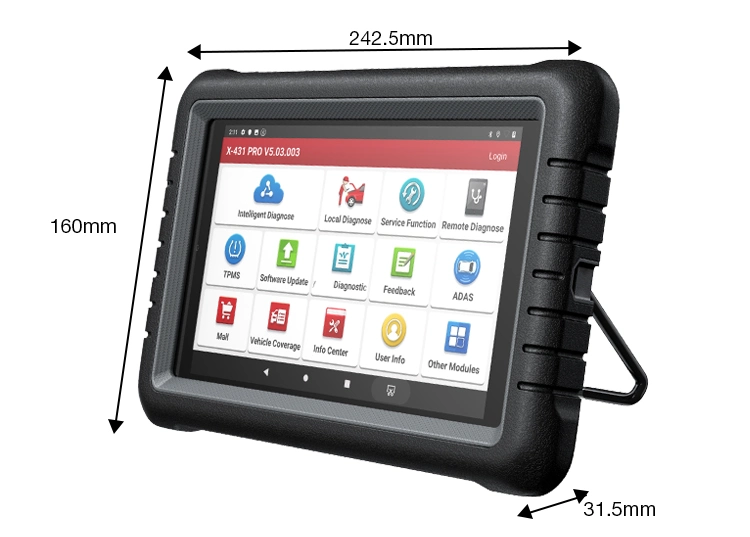 Launch X431 Pro V1.0 alquiler de herramientas de diagnóstico diagnóstico automotriz Diagnóstico automático OBD Scanner OBD2 Scan Diagnost Pk X-431 PRO V+