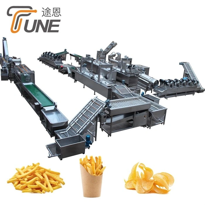 Full Automatic Frozen French Fries Machine