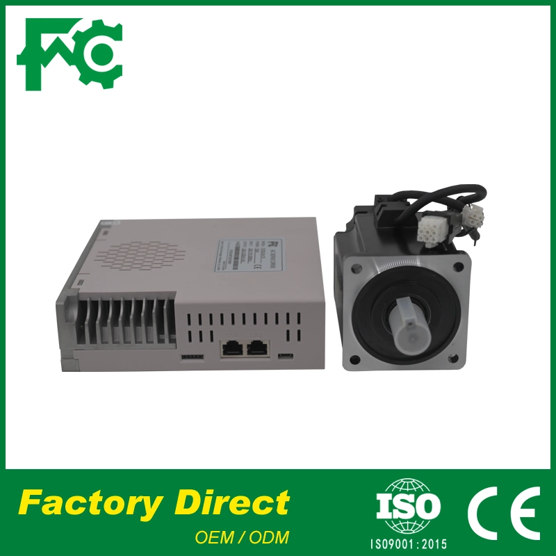 Good Price AC 220V Direct Servo Drive + 400W 60 Flange Motor with 3 Meter Cable