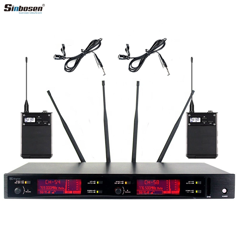 Wireless Karaoke Microphone Axt220d Professional Digital Microphone Recording