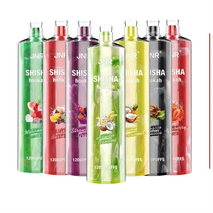 Jnr Shisha Hookah 12000 puffs одноразовый измеритель E-сигареты