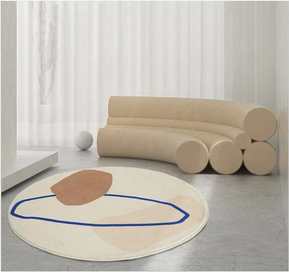 Modern Round Carpet for Living Room