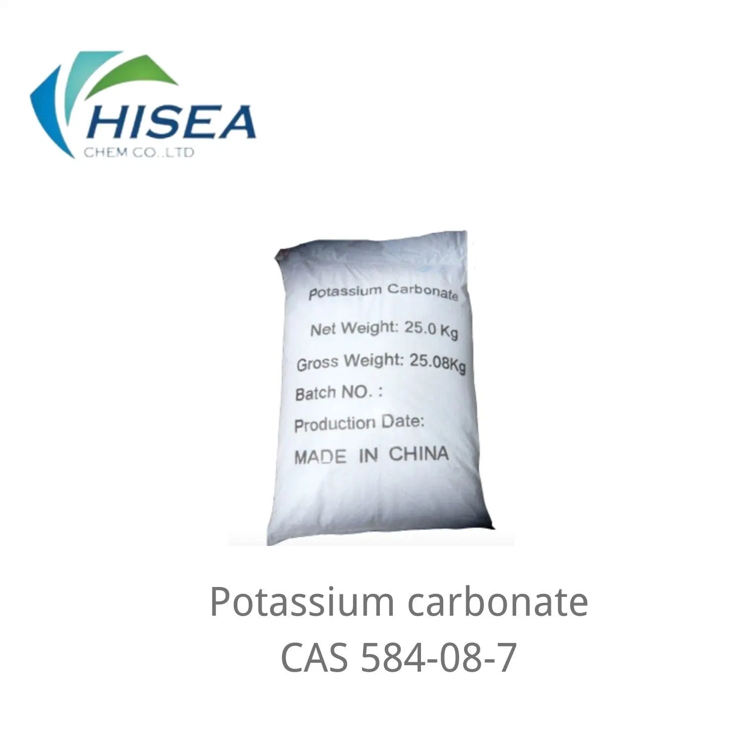 Hot Sale Potassium Carbonate CAS: 584-08-7 Industrial Grade Fertilizer Food Additive Grade Ad 5c Excipients Potassium Carbonate