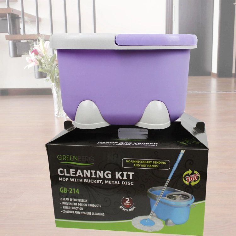 New Arrival 360 Degree Magic Spinning Floor Mop and Bucket Easy Life Cleaning Flat Mops for Household