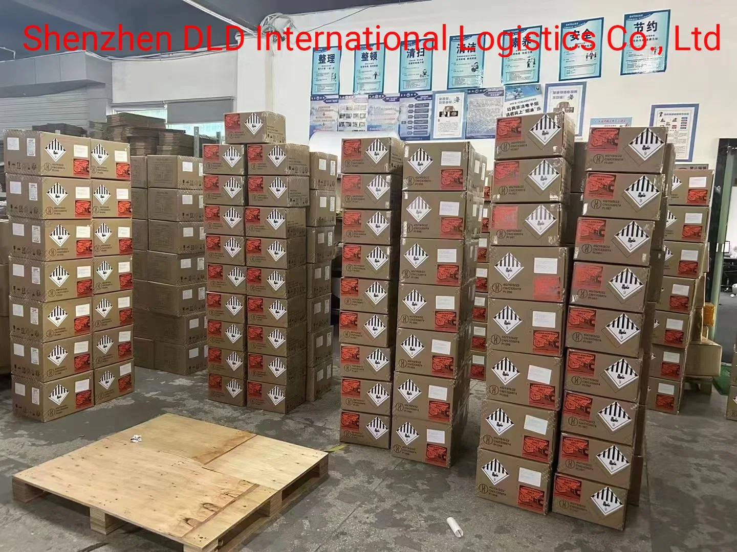 Logistics Freight Transport Air Cargo UPS/DHL Express Battery (DG) From China to France