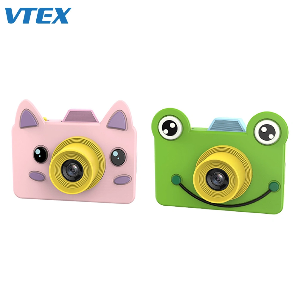 Best 1080P 2.0inch Cheap Mini Children Digital Camera Cute Rubber Toy Kids Instant Printing Camera