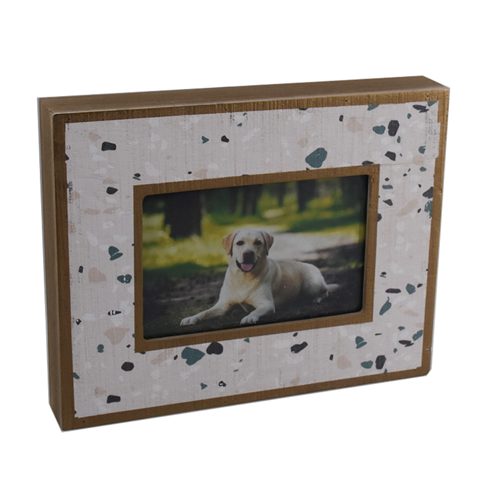 Gold Line Antique Finish Wooden Photo Frame