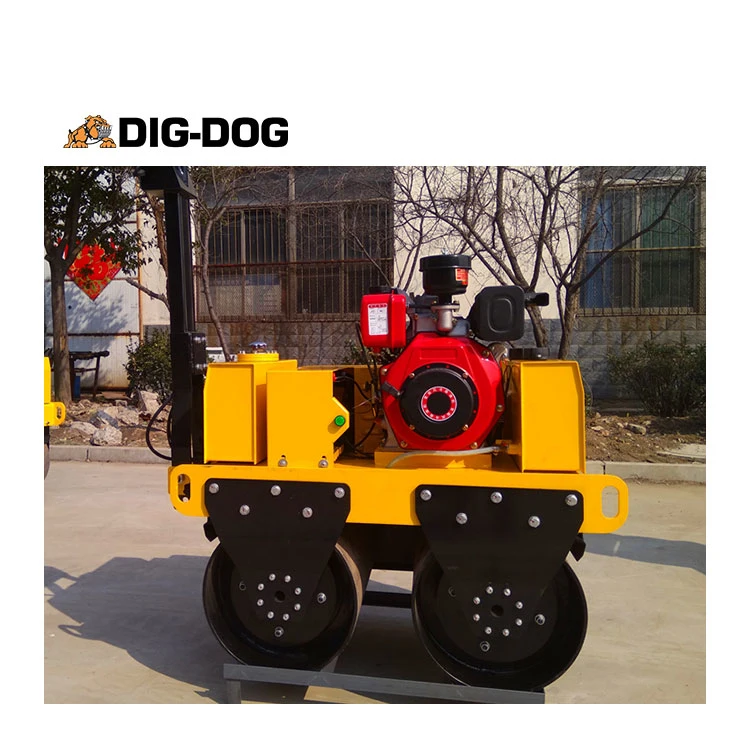 New Design Walk-Behind Road Roller Machine Vibratory Compactor Vibratory Roller