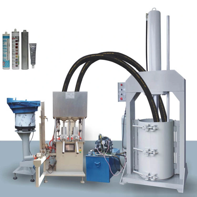 High Efficiency Adhesive Sealant Gum Semi Automatic Filling Machine