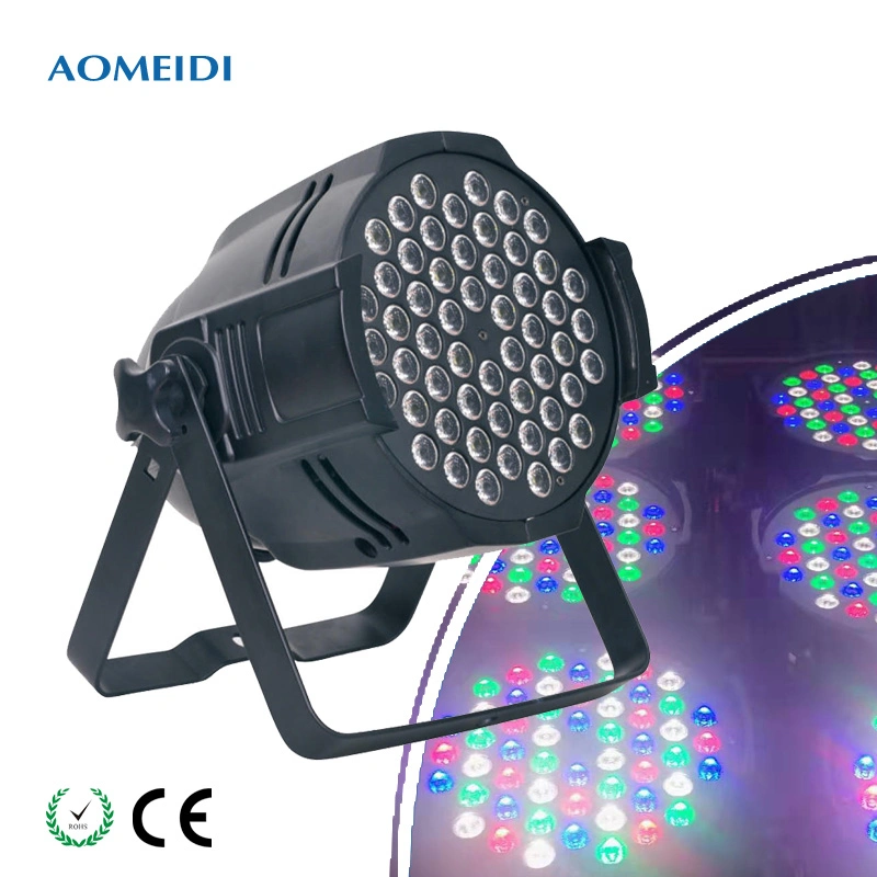 Event Party Favor DMX 54X3 Watt RGBW DJ LED PAR 64 Stage Light