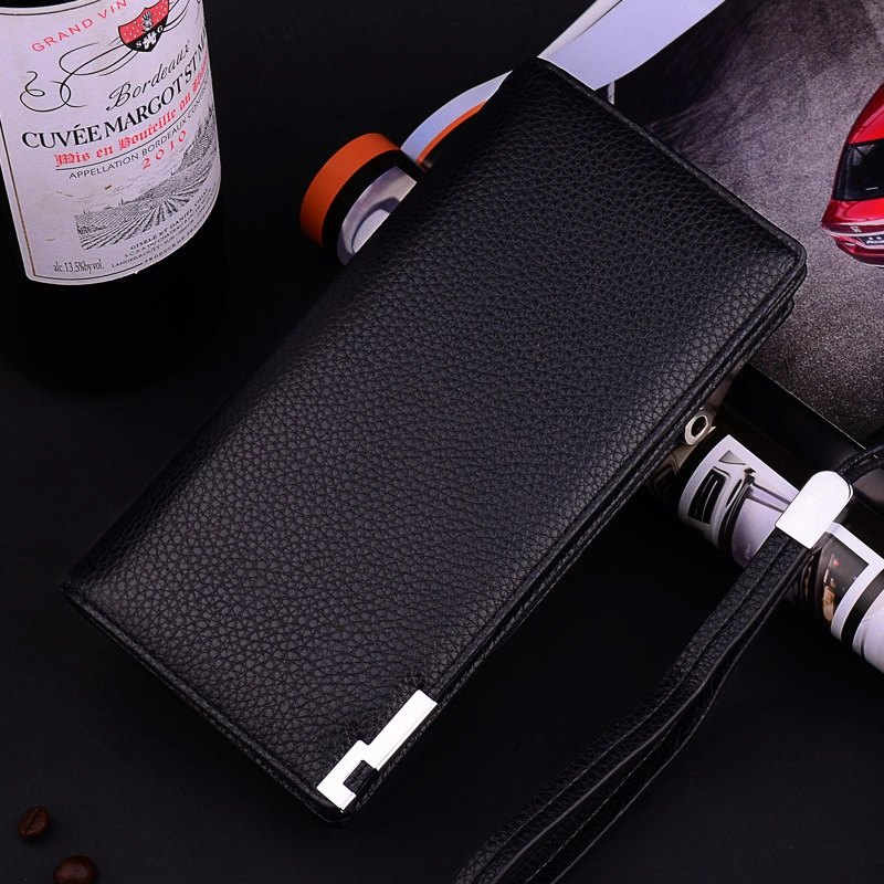 High quality/High cost performance Leather Purse Men Card Holder Wholesale/Supplier