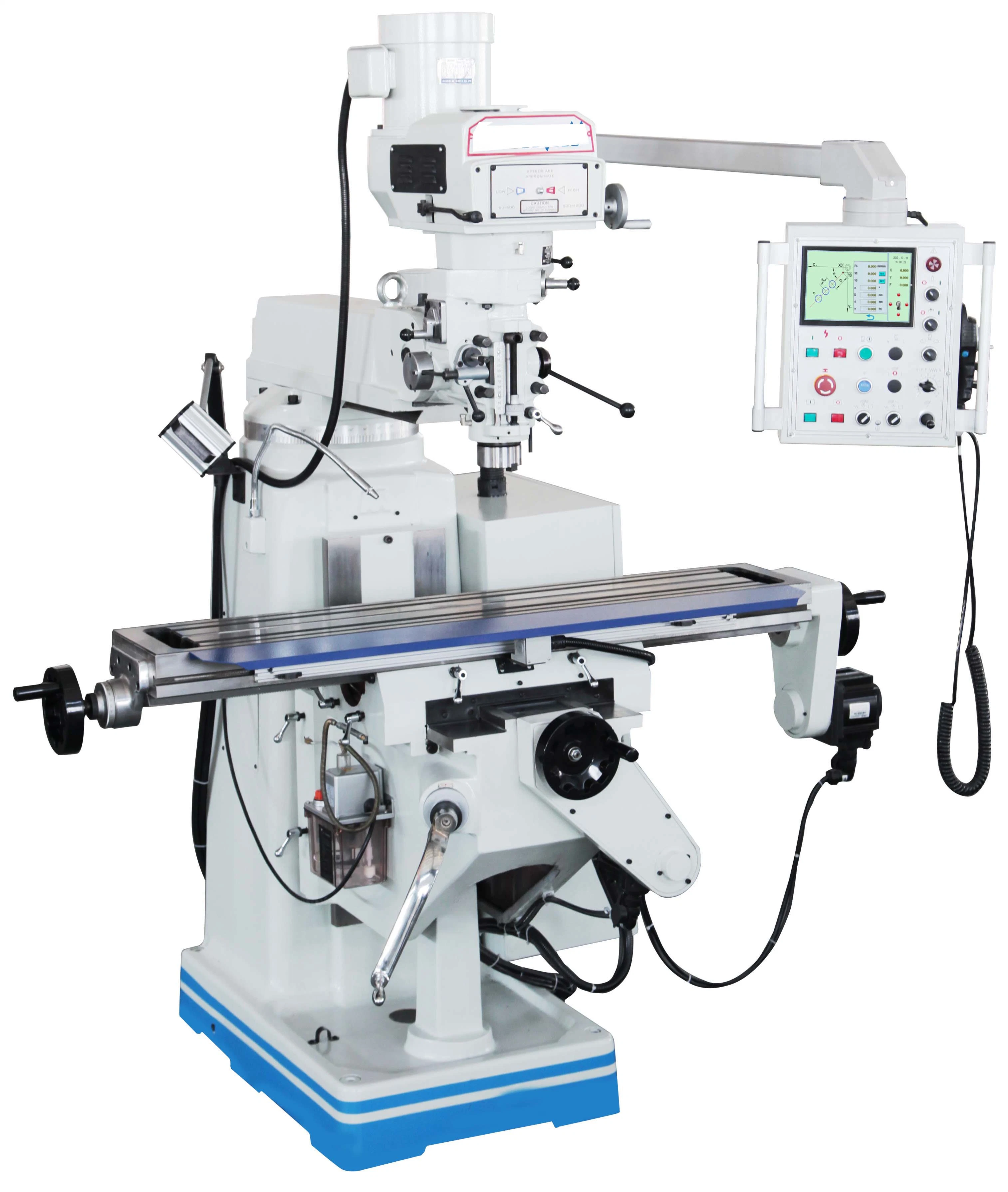 CNC Auto Metal Universal Horizontal and Vertical Turret Milling Machine