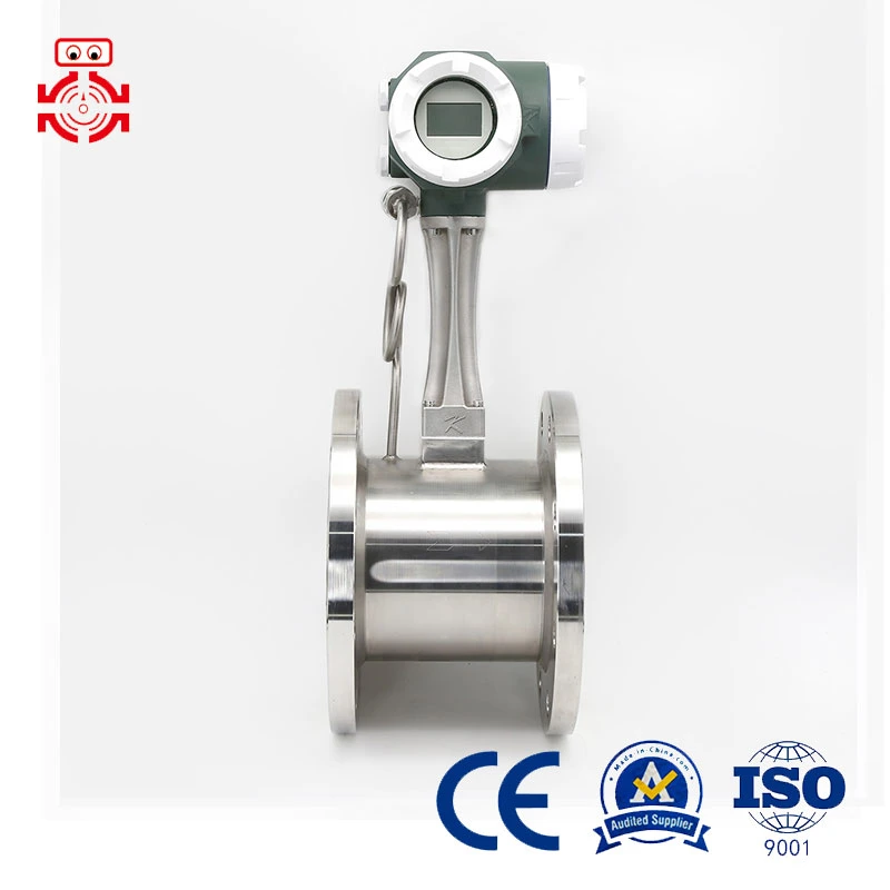 Gas/Air/Steam/Liquid Intelligent High Precision Vortex Flowmeter Can Be Customized According to Field Parameters