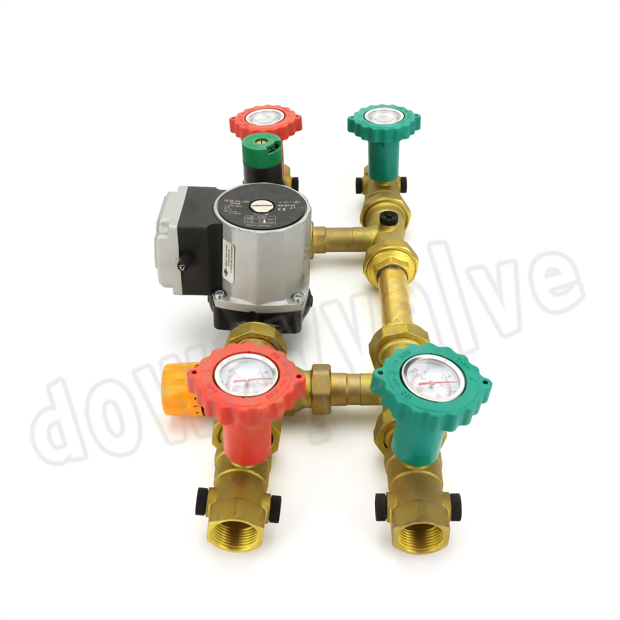 Central Heating Pump Group with Mixing Valve