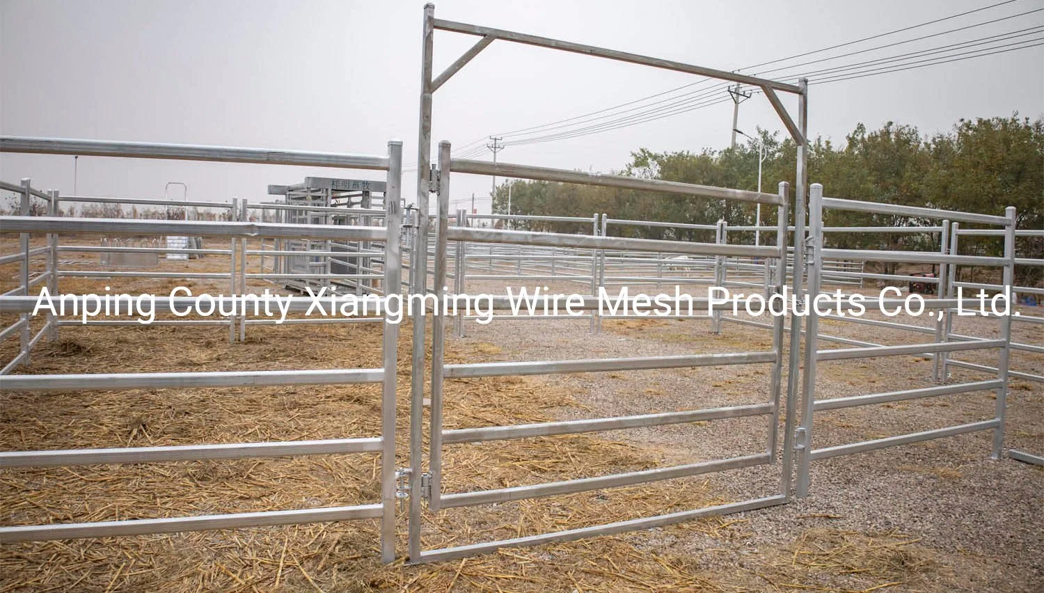 Hot-DIP Galvanized Cattle Pen Fence Animal Husbandry Equipment Farm Fence Farm Fence Cattle Farm Equipment