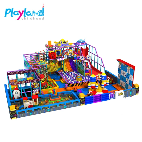 Playland Playground Entertainment Equipment Indoor Cat Playground Soft Shooter