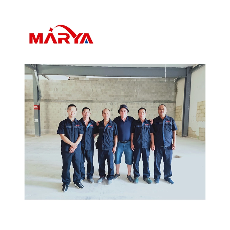 Marya Pharmaceutique Norme GMP ISO 5 / ISO 6 / ISO 7 Fabricants de projets de salle blanche modulaire Chine