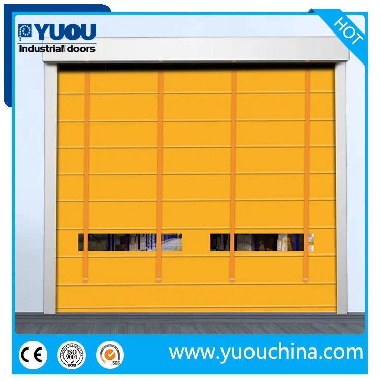 Industrial Fast Rapid Automatic Belt Folding up High Speed Rolling Door