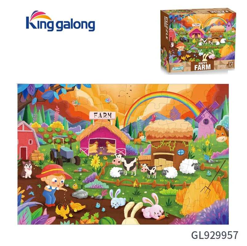 Puzzle Factory Wholesale Educational Jigsaw Puzzle Toys for Kids
