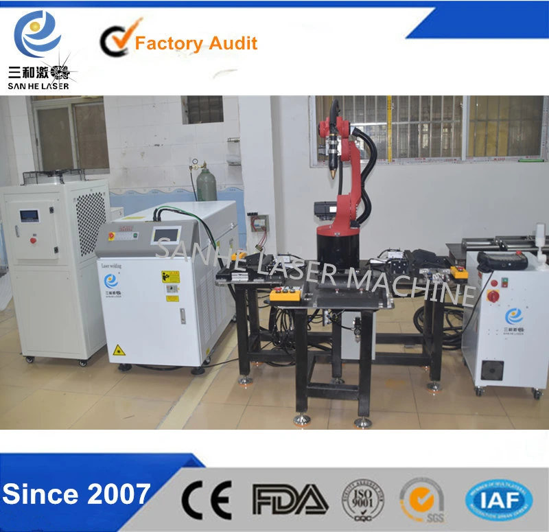 China Sanhe Robot Auto Fiber Laser Welding Machine All Matel