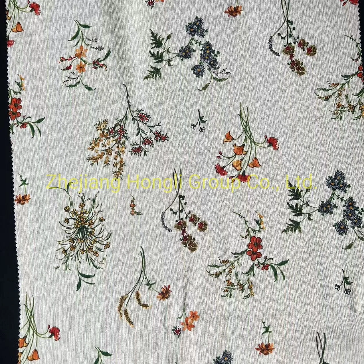 Manufacturer 100% Polyester Printed Woven Fabric for Garment