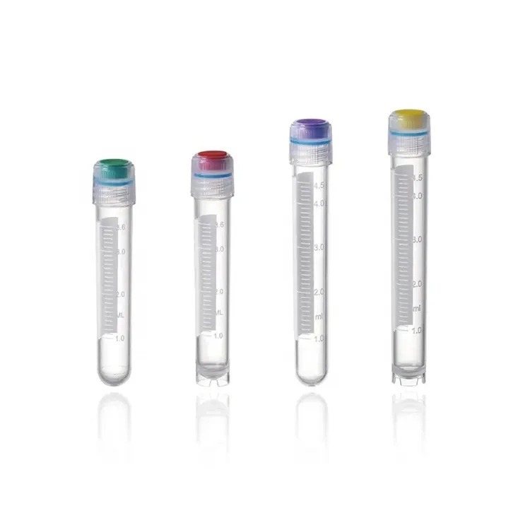 PP Material 0.5ml 1m 1.5ml 2ml Cryovial Tube Cryogenic Tube Cryotube