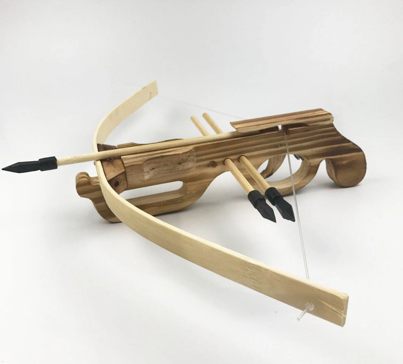 Les enfants' S Mini en bois jouet tir arc et flèche