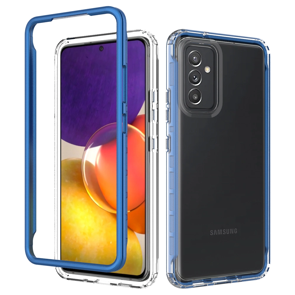 Transparente stoßfeste TPU Soft Gummi Silikon Cover Handy-Case für Samsung Galaxy A82 5G