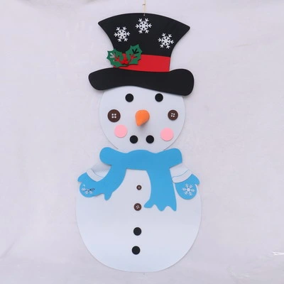 Yiwu Shuangyuan Sell Good Quality Christmas Festival 24days Felt Hanging Calendar