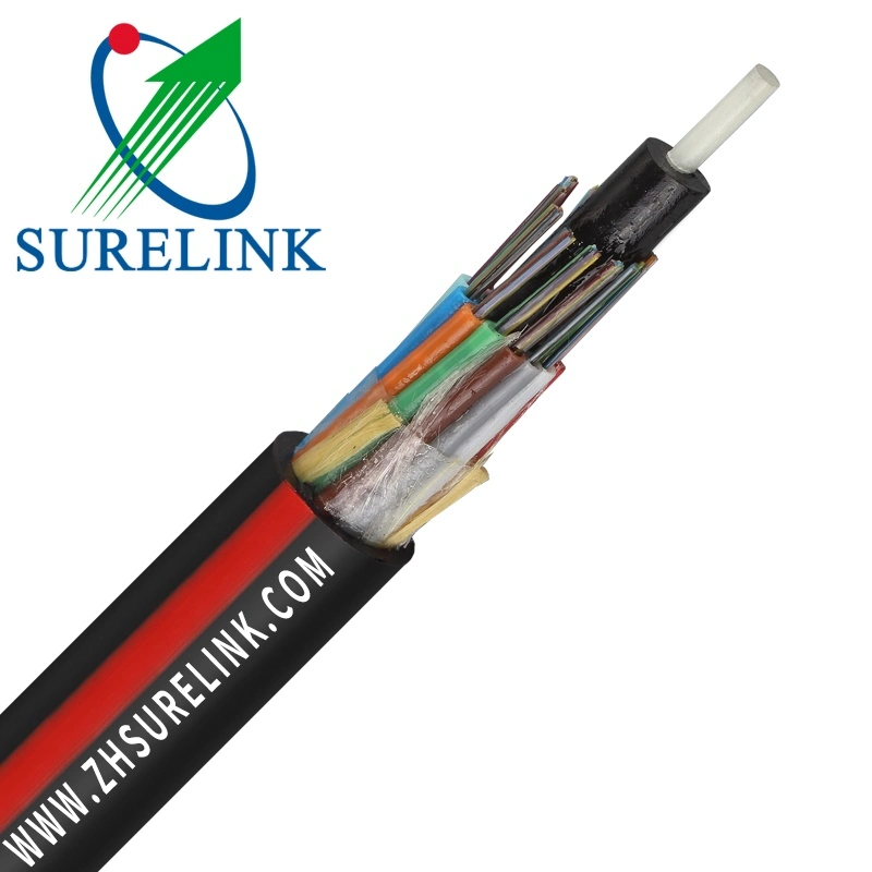 Cabo de ar fundido com núcleo múltiplo Surelink, microfibra de baixa fricção Unidade de fibra de cabo óptico