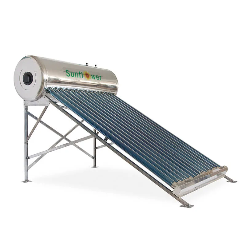 150L de tubo de vidrio de vacío presión Compact no Thermosyphon calentador de agua solar