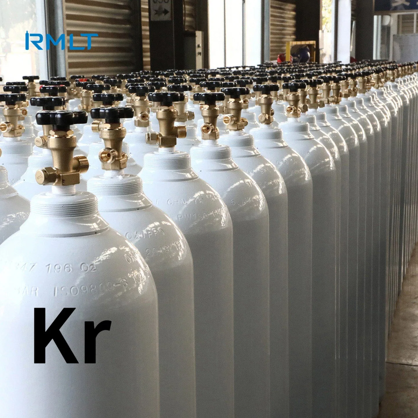 Factory Supply 5.0n Grade Industrial Gases Krypton Gas Kr Cylinder