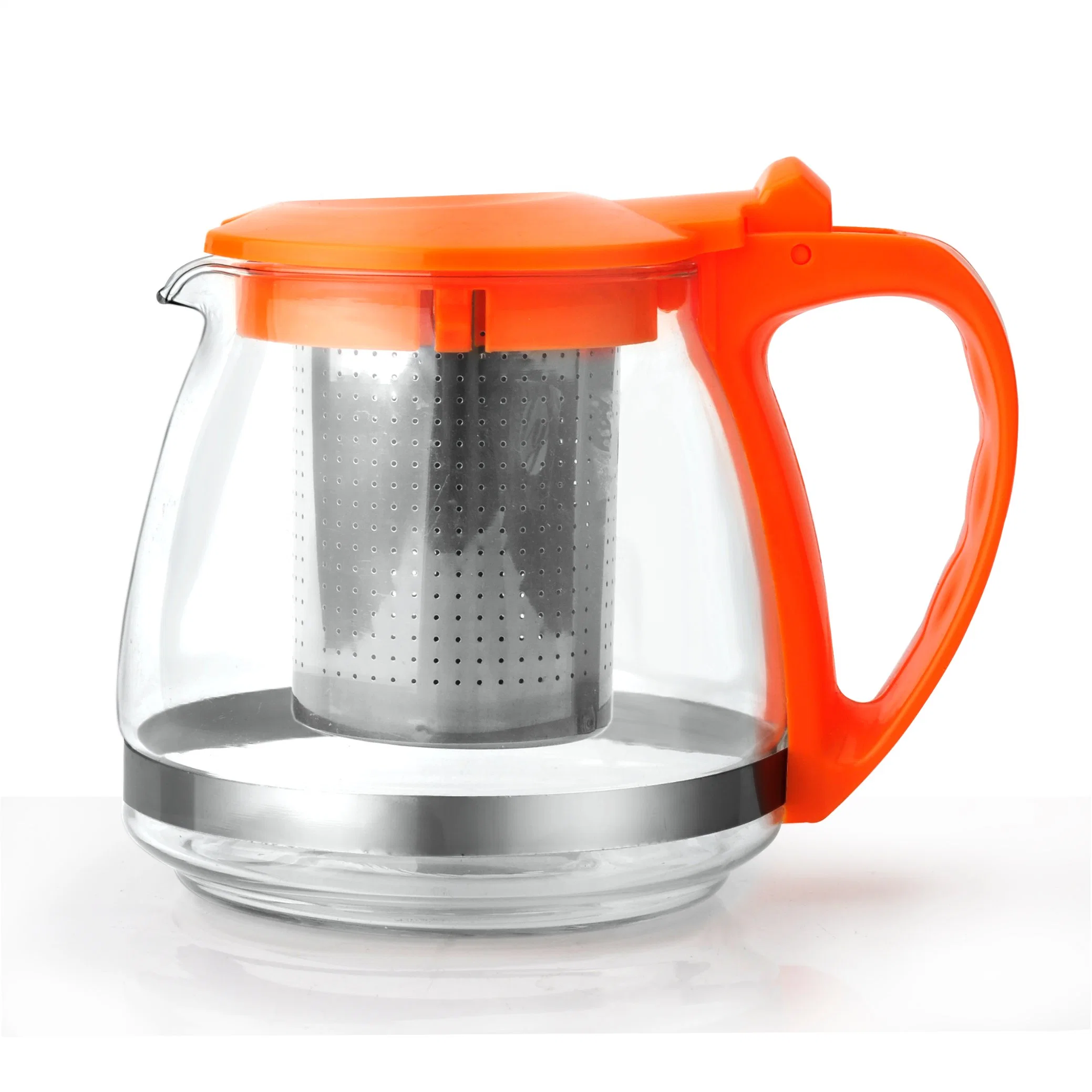 1.3L Varios Rusia cafetera tetera de vidrio China Wholesale/Supplier alta Non-Toxic aplique de vidrio de borosilicato tetera de vidrio de la Copa conjunto